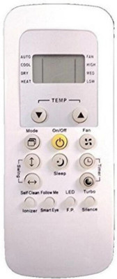 Ethex ® Re-148 Ac Remote compatible for Carrier Ac (Match all functions with your Remote before placing order) ( check all images) Remote Controller(White)