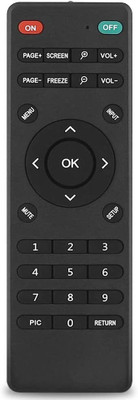 HDF Replacement Remote Control Compatible for Universal Projector Pairing Compatible for Universal Projector - RM-P1375 All Universal Projector-Please Match The Image With Old Remote Remote Controller(Black)