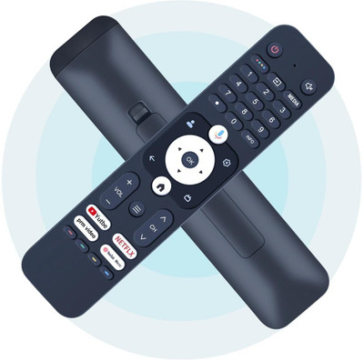 Hybite Remote Compatible for Ha ier Smart 4k LED UHD HD TV(Without Voice Function) Haier Remote Controller(Black)