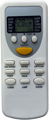 mumax Compatible/Replacement AC Remote Control (AC Remote No. PANASOPANASO-49) Panasonic Remote Controller(White)