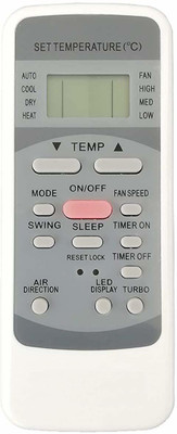 LipiWorld 78 AC Remote Control Compatible for  Onida AC Remote Controller(White)