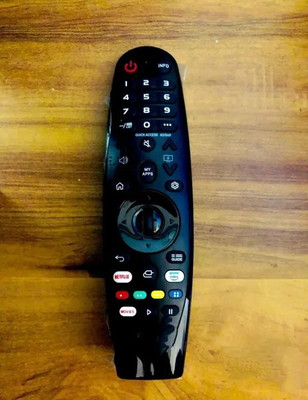 S R WEBSHOP LED/LCD/HD/4K TVRemote Control Compatible for led LG Magic Lg Remote Controller(Black)