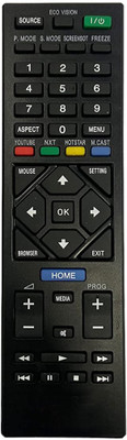 MASE Compatible LED TV Remote For F&D Remote Controller(Black)
