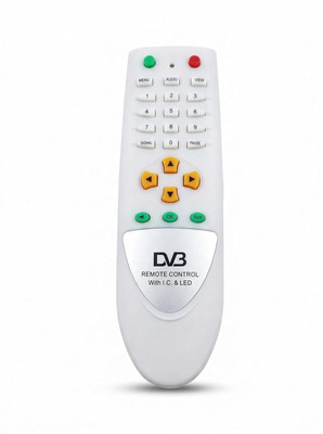 DEVBHOOMI SET TOP BOX REMOTE DB-DD Free Dish Set Top Boxes, Plug & Play, Strong Signal Range Dd Free Dish Set Top Box Remote Controller(White)