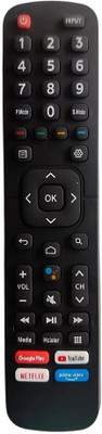 URBAN SELECT VU Smart LED TV Compatible Replacement Remote (ERF2H60V)  Smart LED TV Compatible Replacement Remote VU Remote Controller(Black)