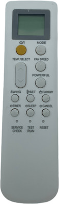 NixGlobal 252A AC Remote Compatible with O GENERAL 1 / 1.5 / 2 TON AC Remote Controller(White)
