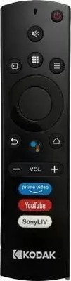 SAYENY Compatible Remote with Kodak Smart led tv (Without Voice & Google Assistance) Thomson or Kodak Remote Controller(Black)