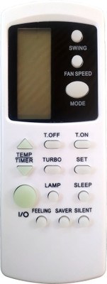 LipiWorld 210C AC Remote Control Compatible For  VESTAR AC Remote Controller(Grey)