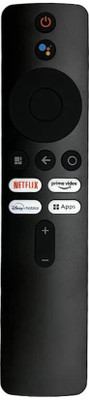V4 Gadgets Compatible Mi Tv Remote Control Original for Smart Android 4K Led UHD HD Tv with Bluetooth Feature and Voice Command Remote Controller(Black)