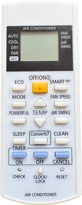 MechFox AC Remote Control Compatible Split/Window Air Conditioner | Model No. AC-29J | Panasonic Remote Controller(White)
