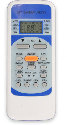 RISHI ENTERPRISES (51) THIS REMOTE IS COMPATIBLE FOR AC ONIDA Remote Controller(White, Blue)