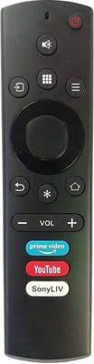 BhalTech Smart HD LCD LED TV with YouTube Prime Video Function (Without Voice Function) Compatible Thomson TV Remote Controller(Black)