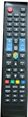 Kritex Remote Compatible for Crown LCD/LED Smart TV Remote Remote Compatible for Crown LCD/LED Smart TV Remote L Remote Controller(Black)