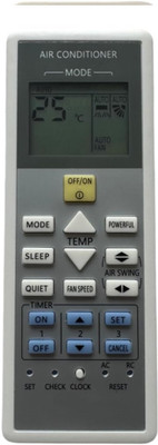 mumax Compatible/Replacement AC Remote Control (AC Remote No. PANASOPANASO-157B) Panasonic Remote Controller(White)