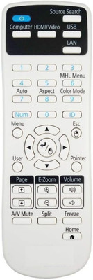 LUNAGARIYA . Compatible with Epson EB-S41/EBS41 Projector Remote Controller(White)