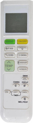 RESORB 214A AC Remote Compatible for AC Remote Compatible for DAIKIN AC Remote Controller(White)
