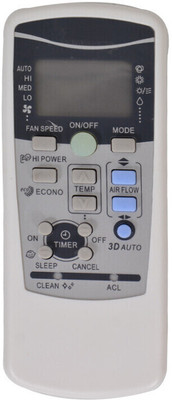 RESORB RE 25 AC Remote with 3D AUTO Key Compatible with AC Remote Control Compatible/Replacement for Mitsubishi AC Remote (SAME MODEL ONLY) Remote Controller(White)