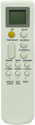 Nij AC_252A New Split AC/Air Conditioner Remote Control O GENERAL AC Remote Controller(White)