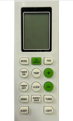 NixGlobal 226 BLU-STAR AC Remote Compatible with BLUESTAR 1 / 1.5 / 2 TON AC Remote Controller(White)
