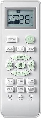 SAYENY AC131 Compatible Remote Control for Haier Air Conditioner VE-131B (Please Match The Image with Your existing or Old Remote Before Ordering Remote Controller(White)