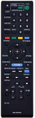 Akshita ADP090 HT Compatible For AV System Home Theater Remote Control SONY Remote Controller(Black)