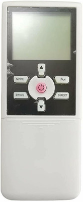 BhalTech VE-55 Ac Remote Compatible with  Videocon/Voltas Ac Remote Controller(White)