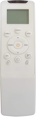 Kritex 234 Compatible for Carrier AC Remote Control Remote Controller(White)