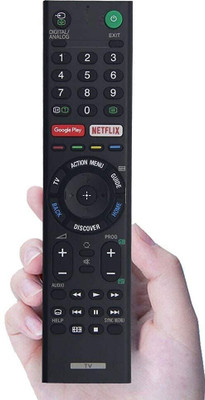Cokoeye NA Compatible for Sony Bravia LCD LED OLED TV Remote with YouTube,Netflix Hotkeys Sony-TV-s and Bravia Model RMF-TX200P Remote Controller(Black)