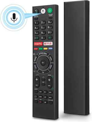 Cokoeye Compatible with S0ny TV Remote Control RMF-TX200P with Bluetooth Voice Command Sony-TV-s and Bravia Model RMF-TX200P Remote Controller(Black)