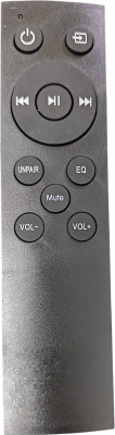 Ehop Compatible remote control for soundbar speaker system Boat Remote Controller(Black)