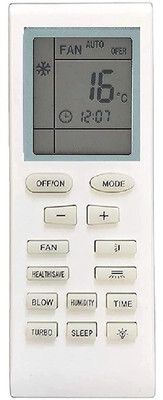 vmps 5 Year Warranty YB1F2 AC Remote Compatible for Lloyd AC Remote Remote Controller(White)