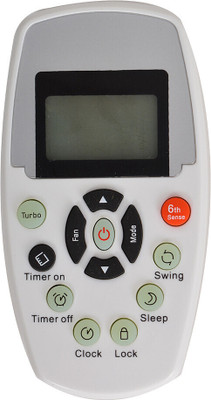 RESORB RE 110A WHIRLPOOL Compatible for Whirlpool Air Conditioner Remote Controller(White)