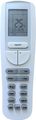 ERNIL AC Remote Compatible for GODREJ AC 133C ( Please Match The Image with Your Old Remote ) Remote Controller(White)