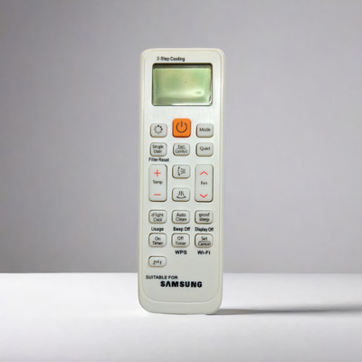 Narayan enterprises Samsung AC Remote Remote Compatible with  RE90A AC Samsung Remote Controller(White)