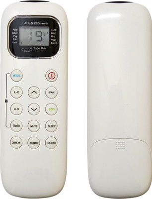ERNIL Air Conditioner Remote Control Compatible for Impex AC Remote (Your Old Remote Must be Exactly Same) Remote Controller(White)