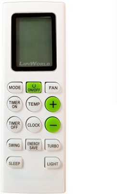 LipiWorld 226 AC Remote Control Compatible for  Bluestar AC Remote Controller(White/Grey)