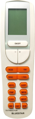 Harsh Enterprises AC- 133 Compatible for Bluestar Split/ Window AC remote Control Suitable for Bluestar Ac Harsh Enterprises Remote Controller(Orange)
