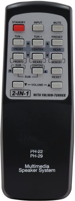 MASE Home Theater Compatible Remote PH-22 / PH-29 PHILIPS Remote Controller(Black)