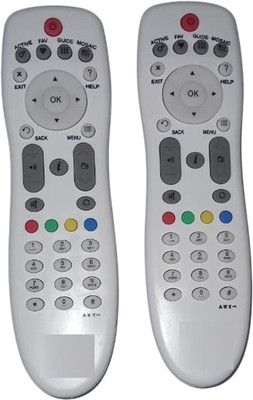 PMRK BEST IN BEST SUITABLE FOR  COMBO TV REMOTE SMART TV V.IDEOCON D2H NEW Remote Controller(Black)