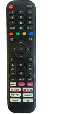 PMRK BEST IN BEST SMART TV UNIVERSAL PMRK BEST IN BEST Remote Controller(Black)