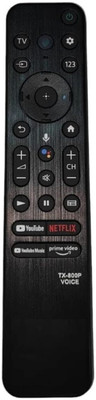 Kritex Compatible for Sony Smart led LCD tv Remote Remote Controller(Black)