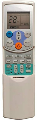 LUNAGARIYA AC Remote No.126, Compatible with  AC Remote Control TOSHIBA Remote Controller(White)
