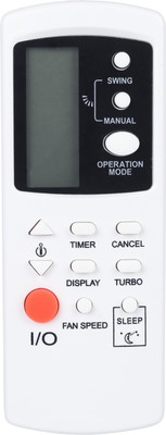 Narayan enterprises Haier Ac Remote Air Conditioner Remote Compatible for  Split AC Remote Control Haier Remote Controller(White)