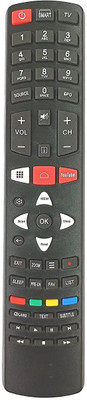 HDF Compatible for Micromax LCD LED Smart TV (RM-L1330+ RC311) Micromax LCD LED Smart TV Remote Controller(Black)