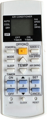 MechFox Air Conditioner Remote Compatible with AC Remote |AC-29D| PANASONIC Remote Controller(White)