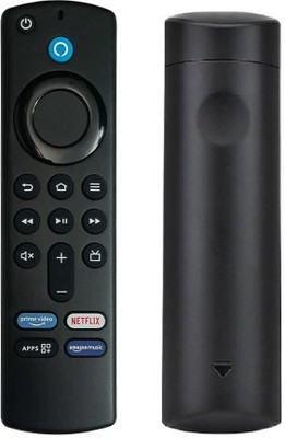 BSPS 3rd Generation 5 Year Remote Compatible for  Voice Fire TV Stick (3rd Gen) Replacement Alexa Remote Controller(Black)
