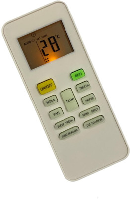 mumax Compatible/Replacement AC Remote Control ( AC RemoteModel no.145AA) Marq Remote Controller(White)