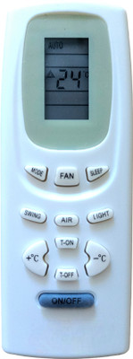 ERNIL AC Remote Compatible for Whirlpool/GODREJ AC 19 ( Please Match The Image with Your Old Remote ) Remote Controller(White)