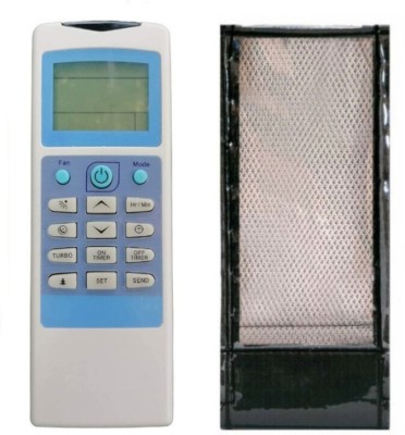 Ethex C-12 Re-61A Remote With cover (Remote+Cover) Ac Remote compatible for Onida Ac Remote Controller(White)
