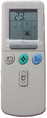 NixGlobal 154 HI-TACHI AC Remote Compatible with HITACHI 1 / 1.15 / 2 TON AC Remote Controller(White)